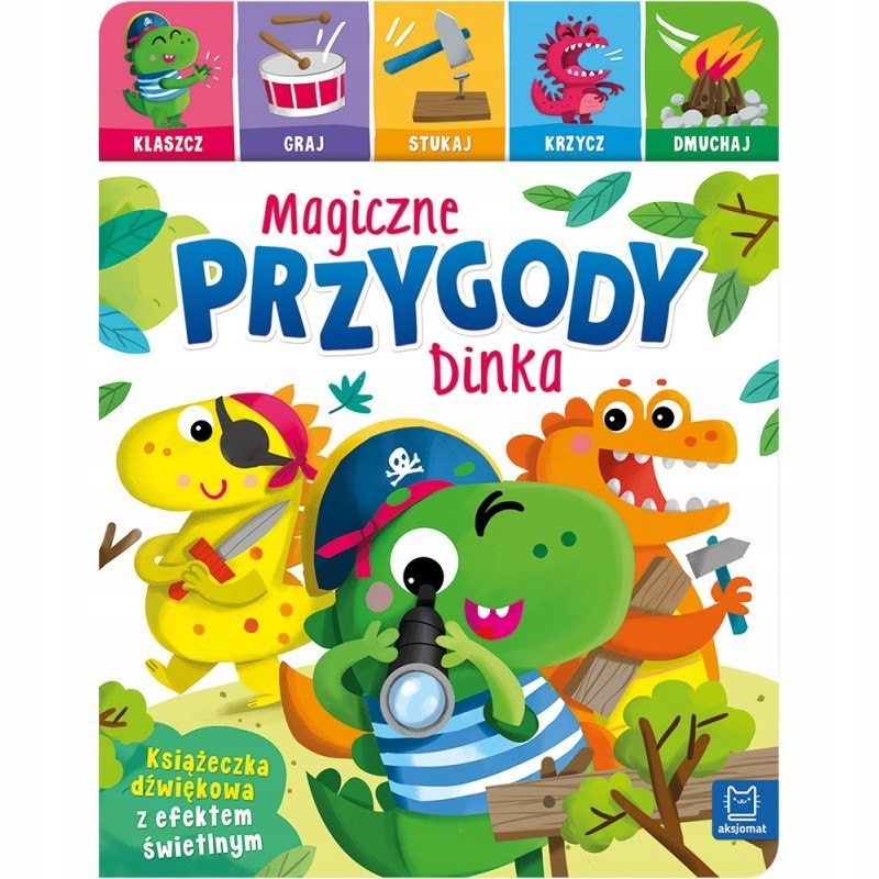 KSIĄŻECZKA DŹWIĘKOWA MAGICZNE PRZYGODY DINKA