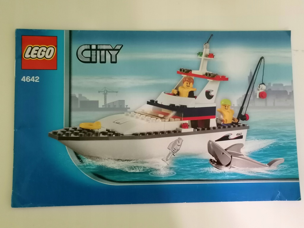 LEGO CITY INSTRUKCJA 4642 FISHING BOAT 12246528707 oficjalne