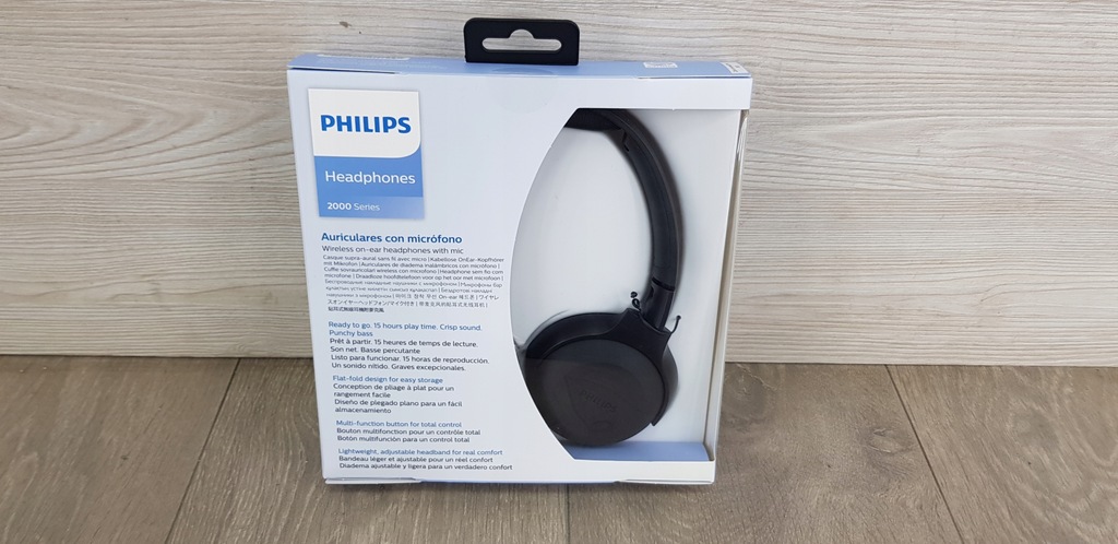 Słuchawki BT Philips AUH202BK/00 - Stan fabryczny