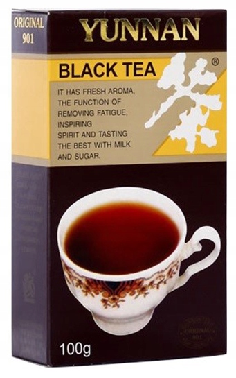 YUNNAN Herbata Black czarna liściasta 100 g