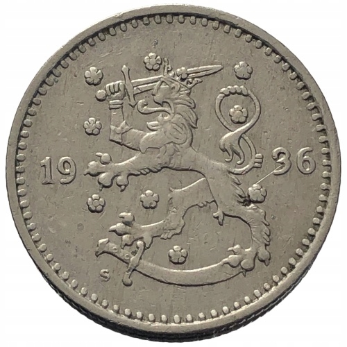 61003. Finlandia, 1 markka 1936 r.