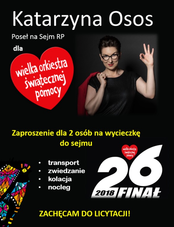 Zaproszenie dla dwóch osób do Warszawy