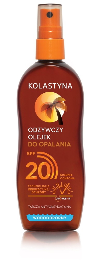 KOLASTYNA ODŻYWCZY OLEJEK DO OPALANIA SPF20