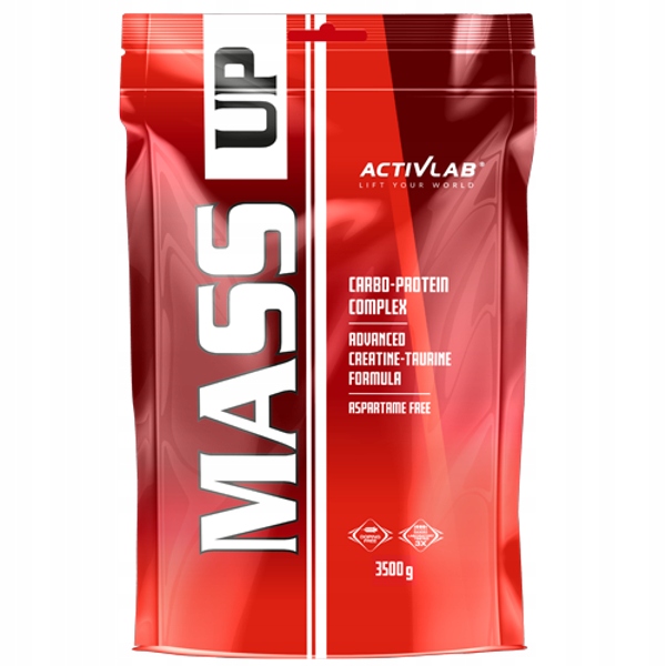 ACTIVLAB MASS UP GAINER BIAŁKO MASA SIŁA MOC 3500g