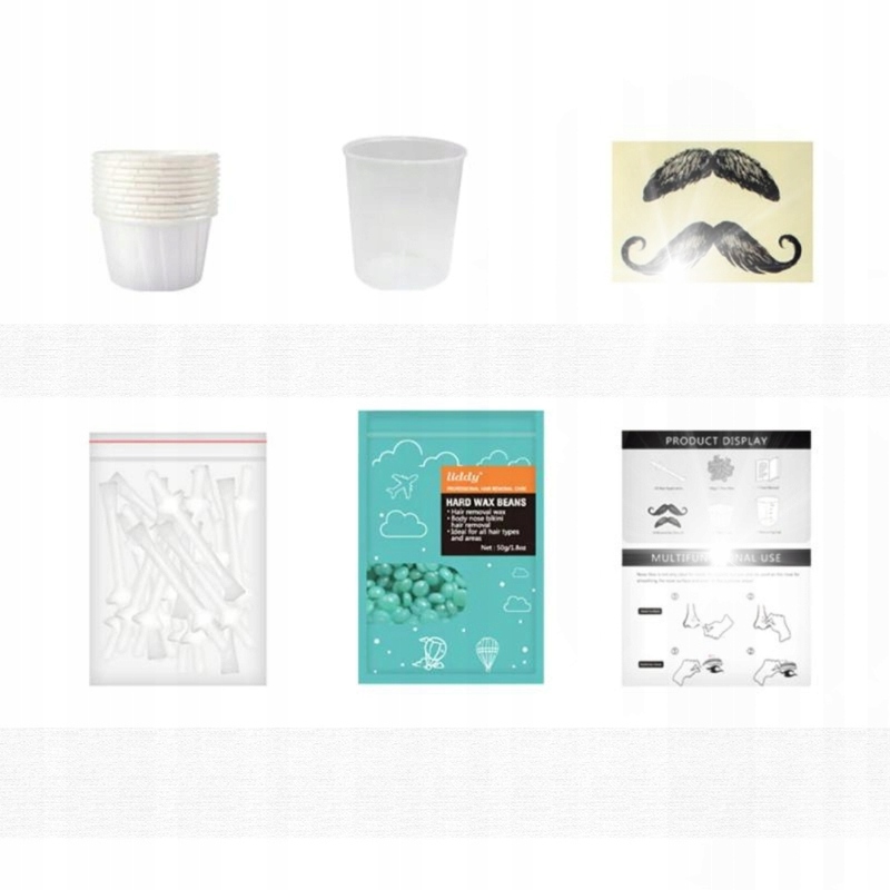 Wosk do Nosa Uszu Depilacja dla Mężczyzn Kobiet Zestaw do Włosów w Nosie