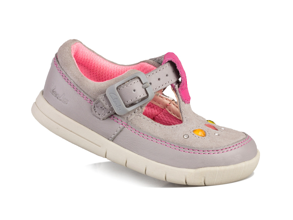 Sandałki dla niemowląt Clarks buty niemowlęce 19