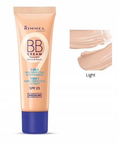 Rimmel BB Cream 9in1 SPF25 krem o 9 właściwościach