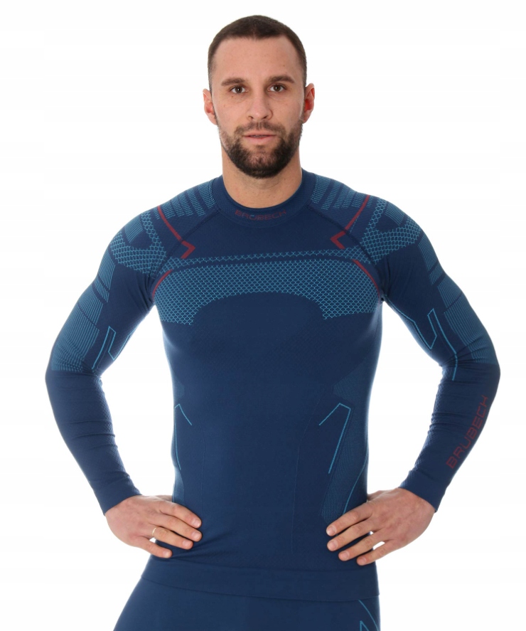 Męska bluza THERMO BRUBECK LS1304M r. L