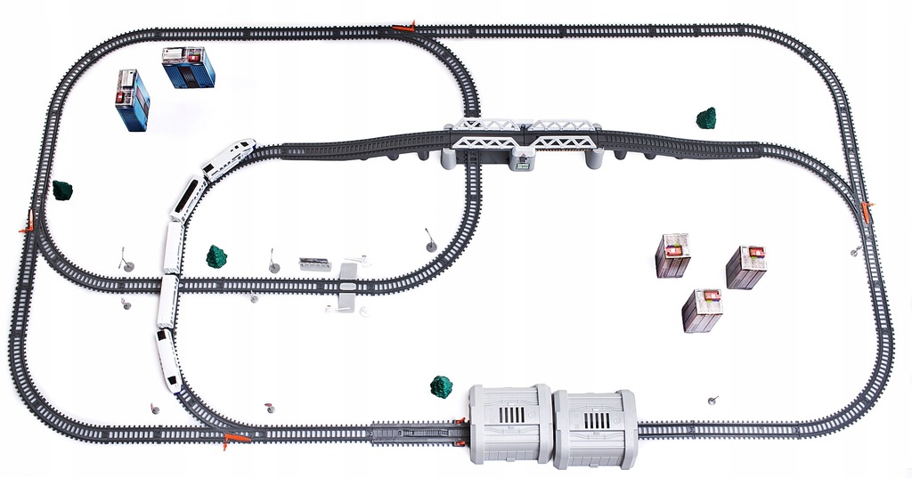 Купить Электропоезд ОГРОМНЫЙ ПУТЕВЫЙ МОСТ ТУННЕЛЬ 914см: отзывы, фото, характеристики в интерне-магазине Aredi.ru