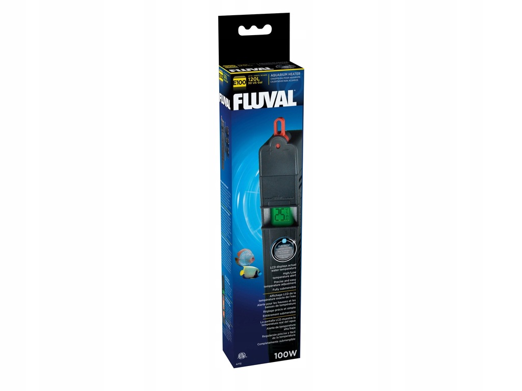 Grzałka z wyświetlaczem LCD 100W Fluval E