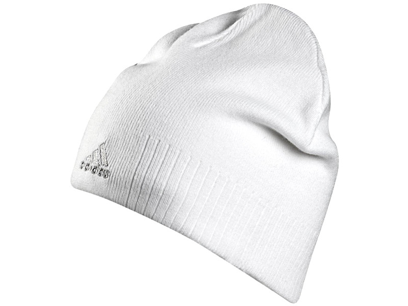 Czapka zimowa Adidas Ess Corp Beanie Biała JUNIOR