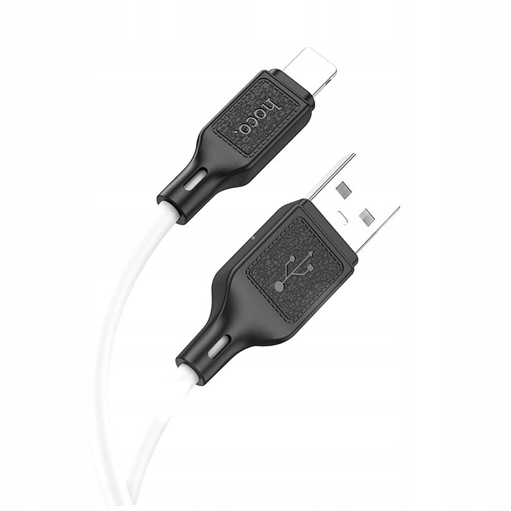 HOCO kabel USB A do Lightning 2,4A X90 1 m biały