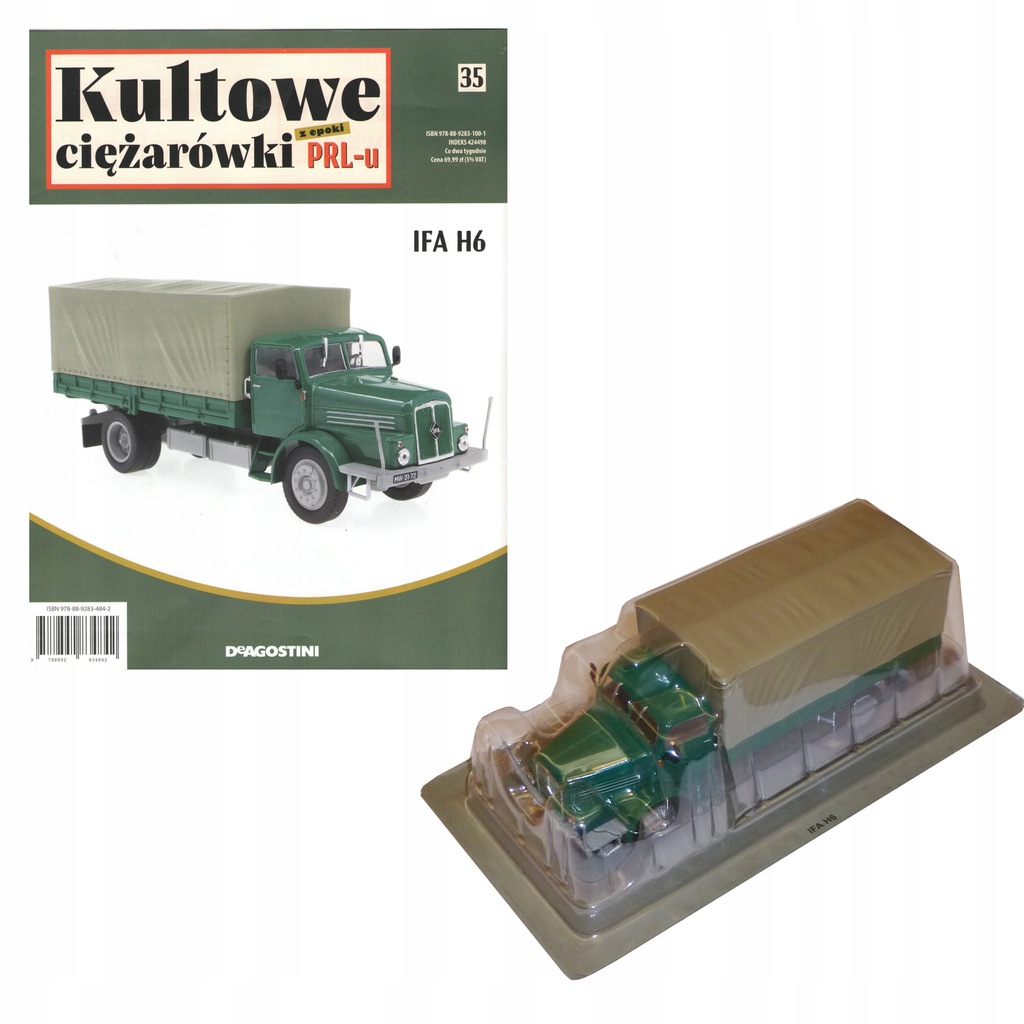 Kultowe Ciężarówki PRL 35 samochód IFA H6