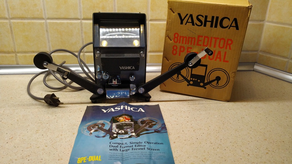 Przeglądarka 8mm Yashica PE Dual 7911781812 oficjalne