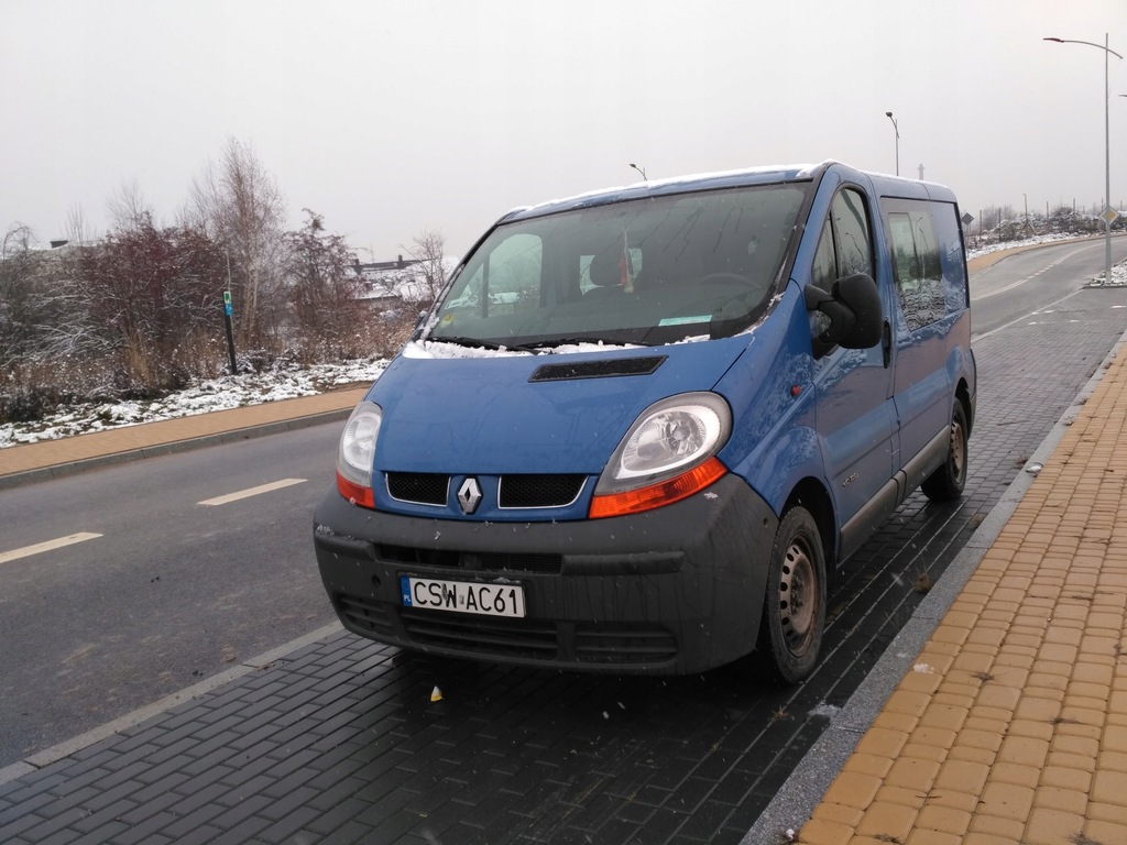 Renault Trafic, 2003 rok, 1.9 DCI, warty uwagi.