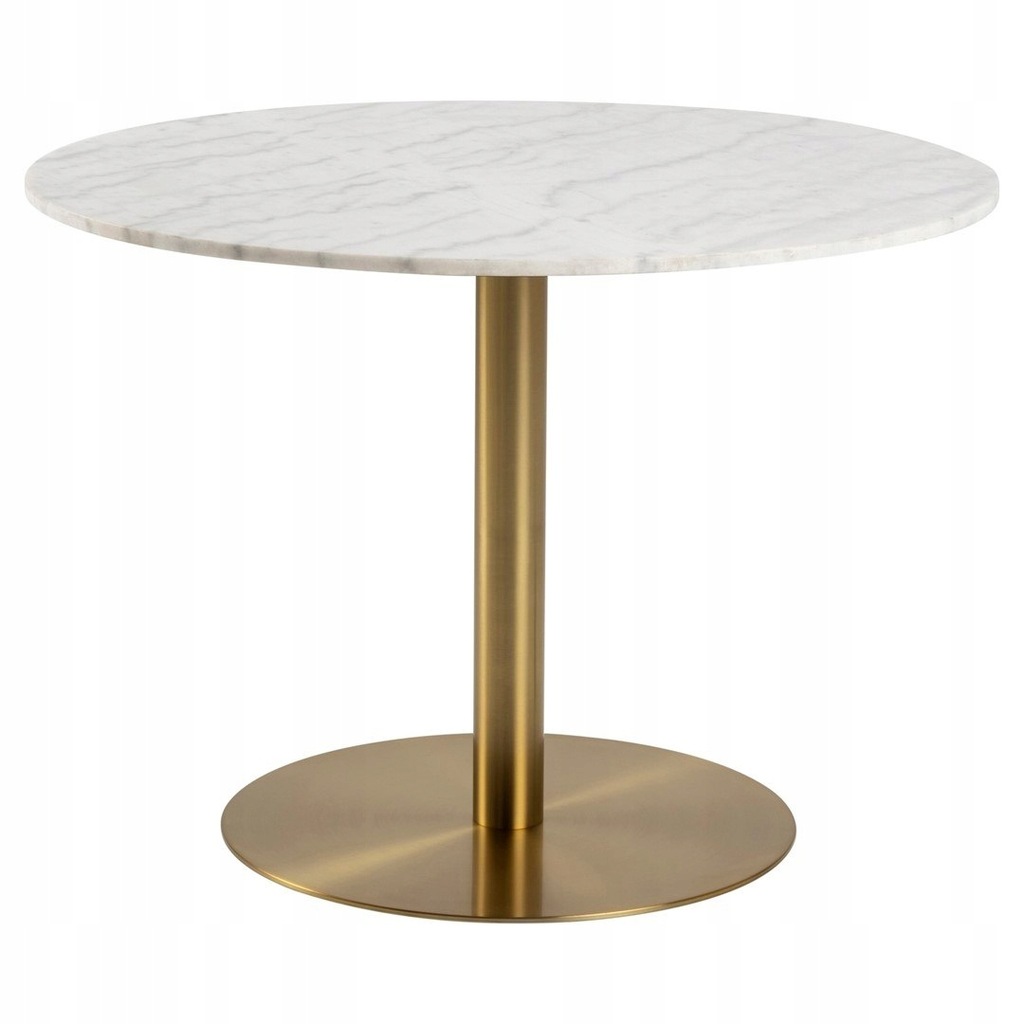 Stół okrągły WONNIE kolor biały 105x105 actona - TABLE/DINING/ACT/WONNIE/WH