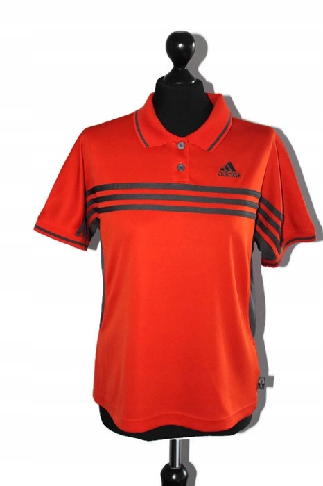 SP353*ADIDAS* Ruda koszulka SPORTOWA polo M 38