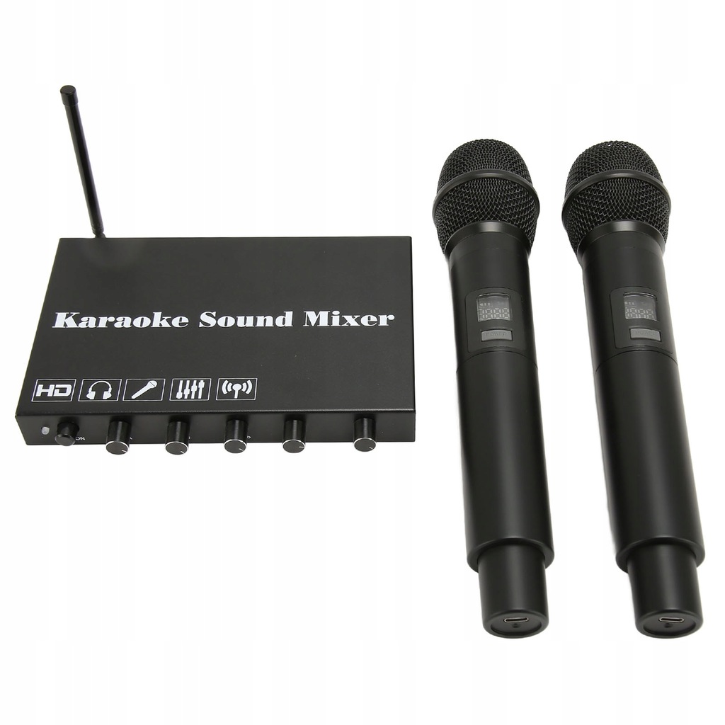 Mikrofon bezprzewodowy System miksowania karaoke Obsługuje interfejs TQ