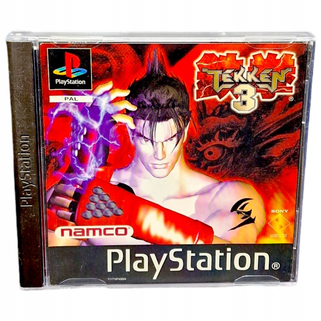 TEKKEN 3 PSX Sony PlayStation (PS1 PS2 PS3) gra retro bijatyka arcade #0