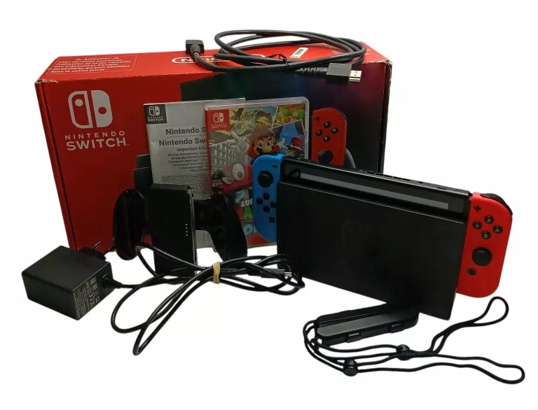 KONSOLA NINTENDO SWITCH+ GRA MARIO ODYSSEY KPL