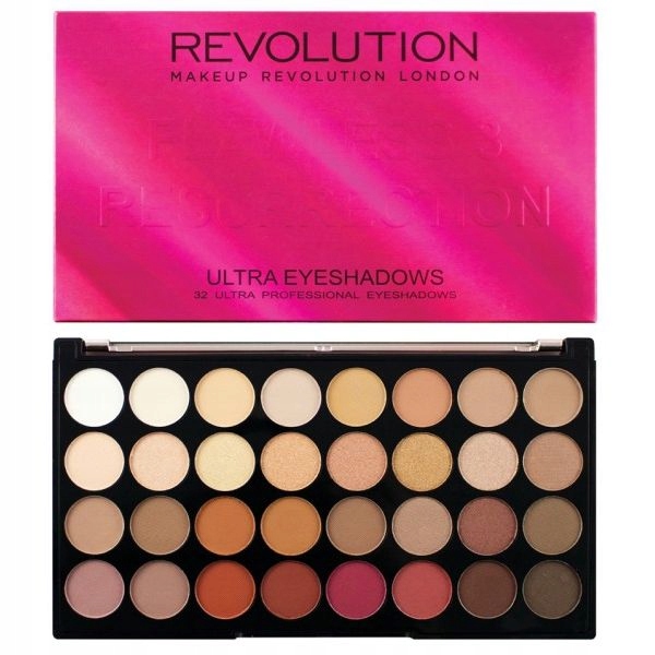 Makeup Revolution Paleta cieni Ultra Flawless 3