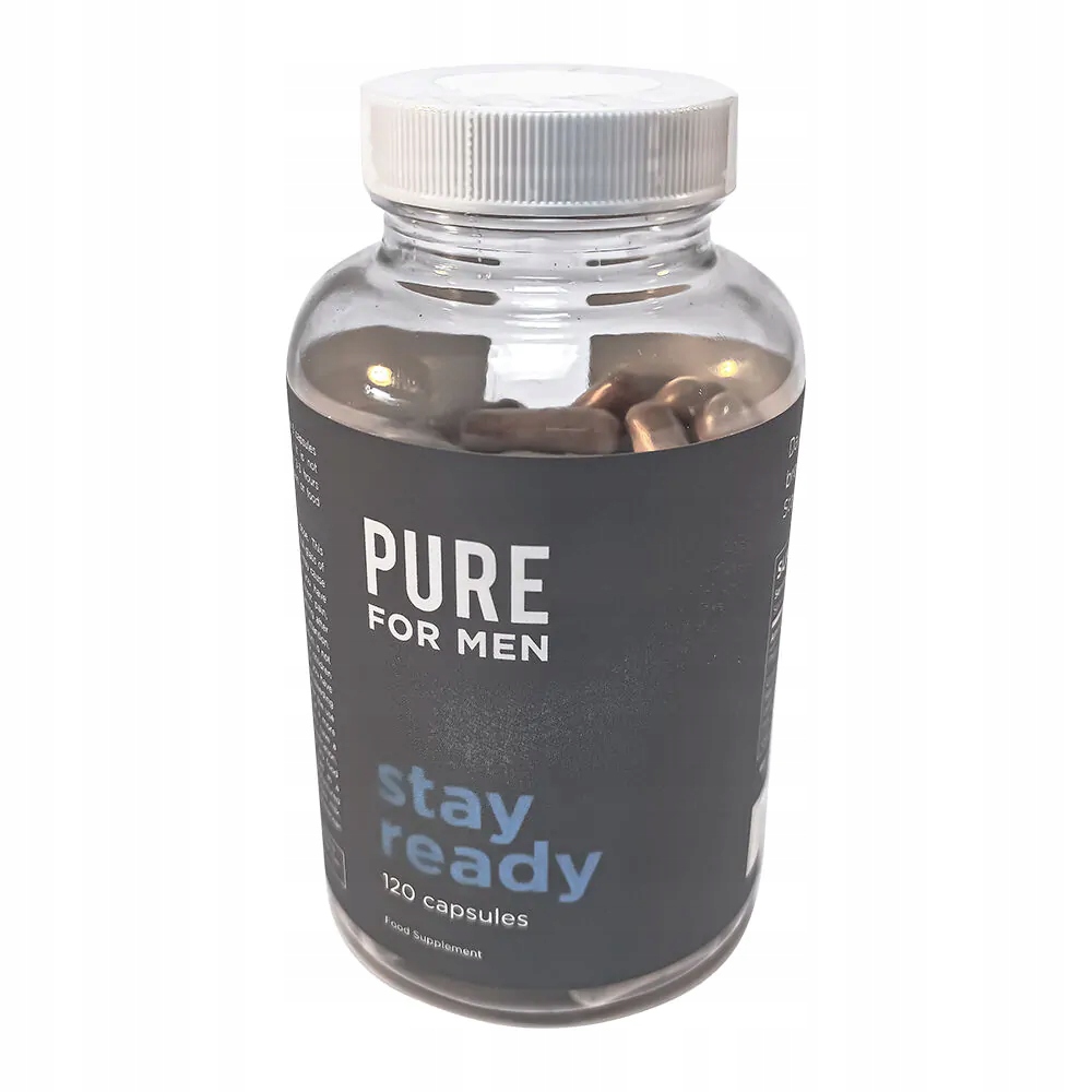 Środek do lewatywy do seksu analnego STAY READY Pure for Men 120 kapsułek