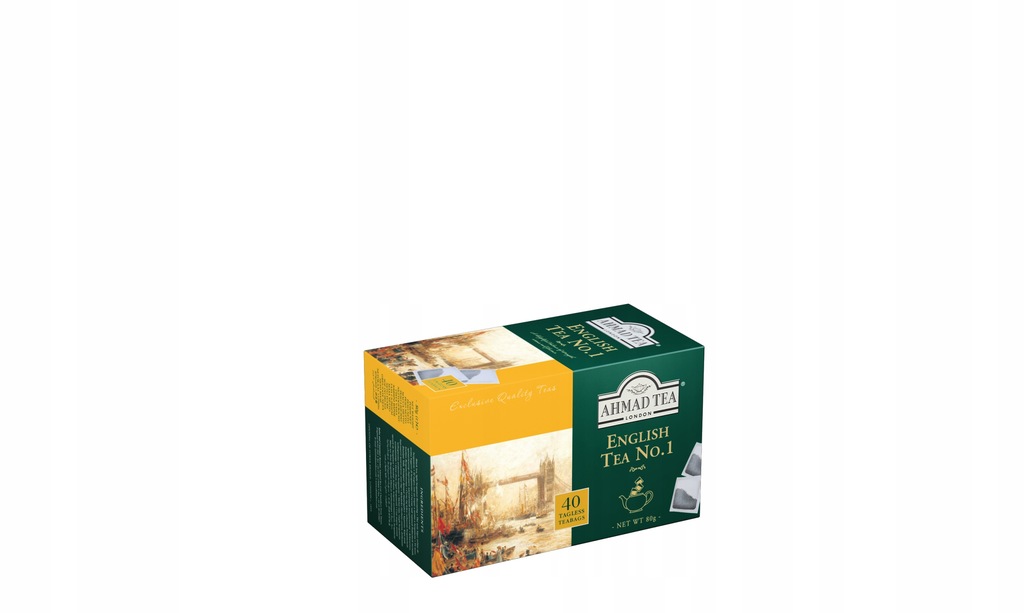 Ahmad Tea English No.1 Herbata 40 saszetek 80 g