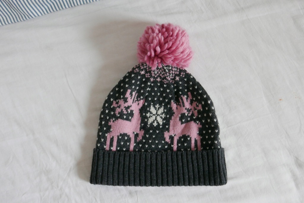 ATMOSPHERE CZAPKA ZIMOWA POMPON BEANIE TRAFNE