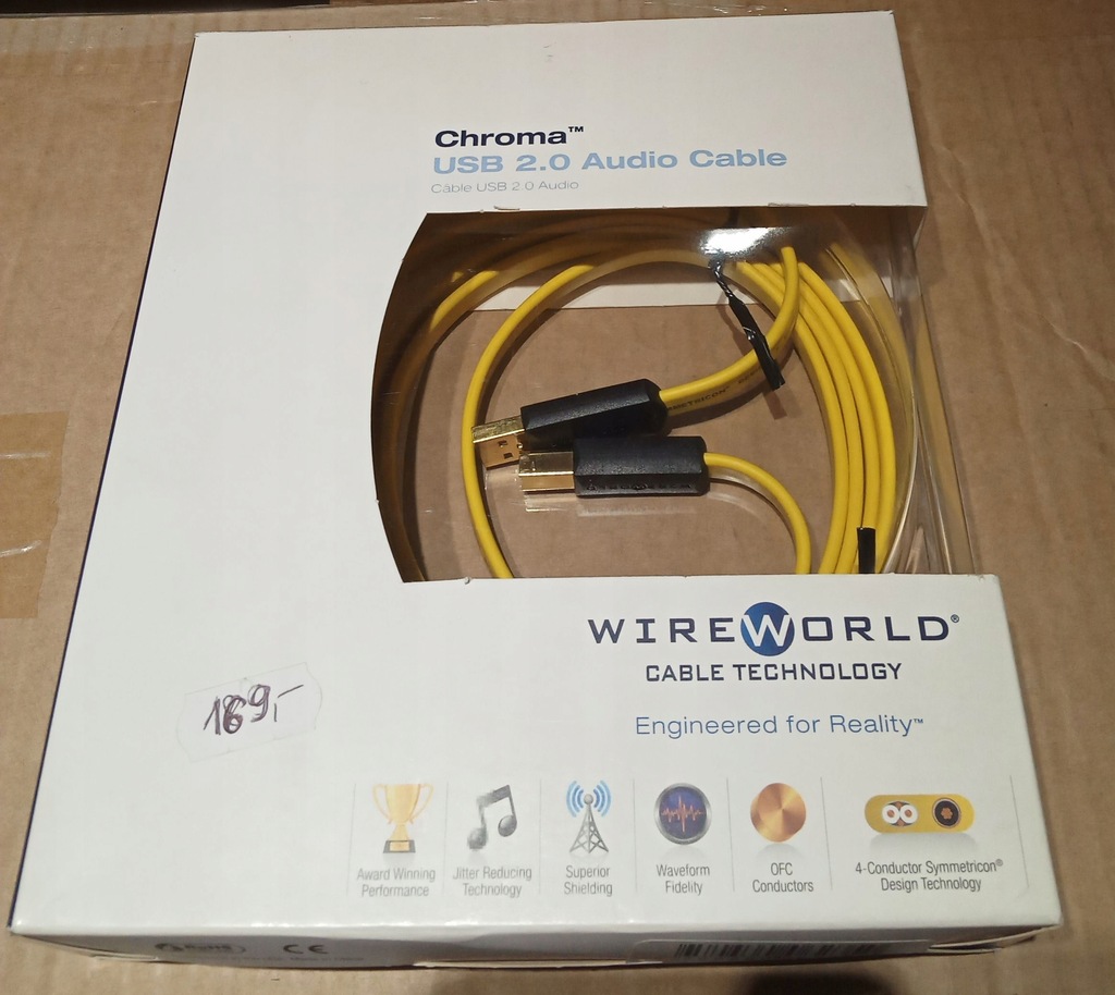Wireworld Chroma 7 USB A-B 2m kabel usb do dac