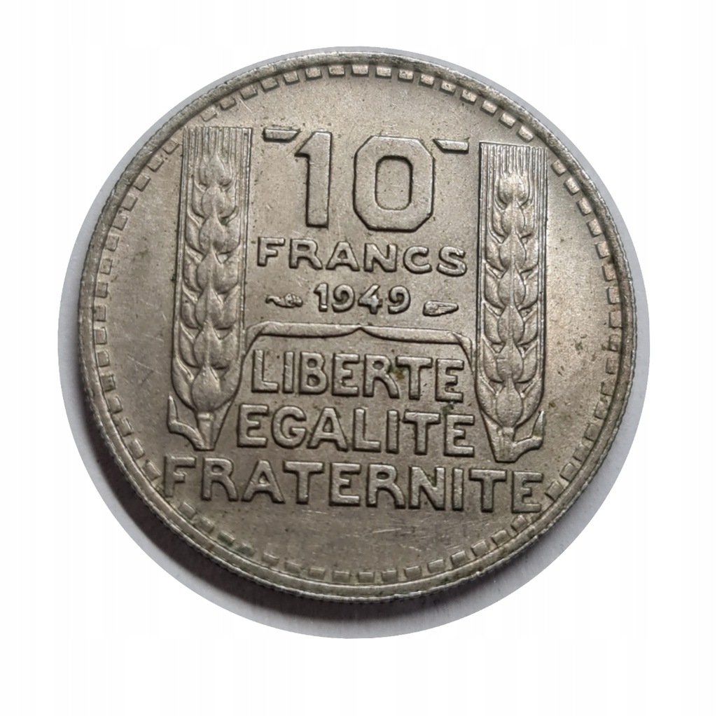 10 frank 1949 Francja