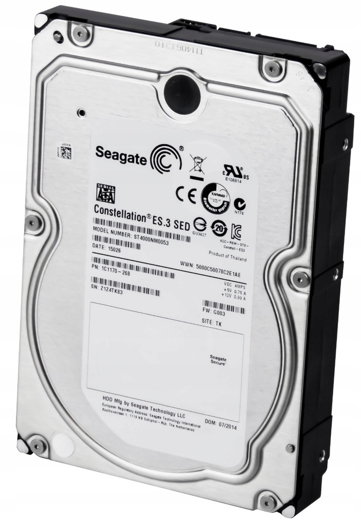 Купить SEAGATE 4 ТБ 7,2 КБ 128 МБ КЭШ 3,5 дюйма 4000 ГБ SATA III: отзывы, фото, характеристики в интерне-магазине Aredi.ru