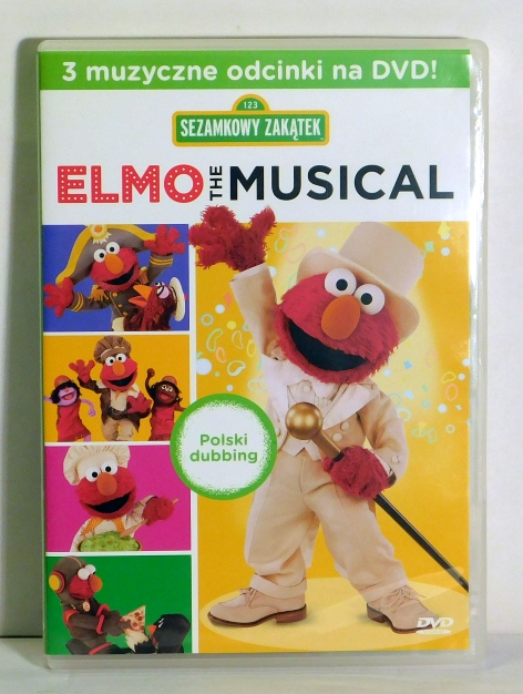 ELMO THE MUSICAL SEZAMKOWY ZAKĄTEK DVD 3 ODCINKI