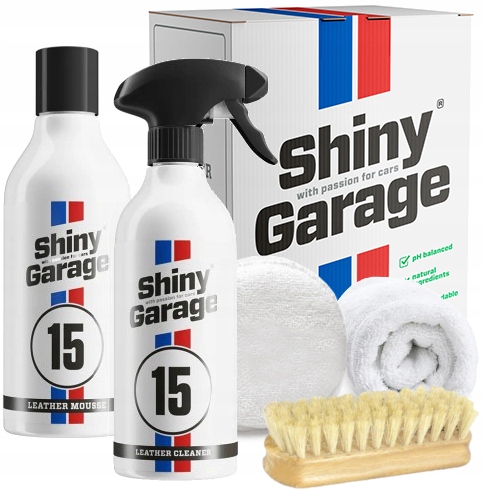 Shiny Garage Leather Kit Soft - zestaw do skóry