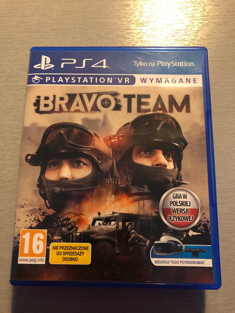 Bravo Team VR PS4 PlayStation 4