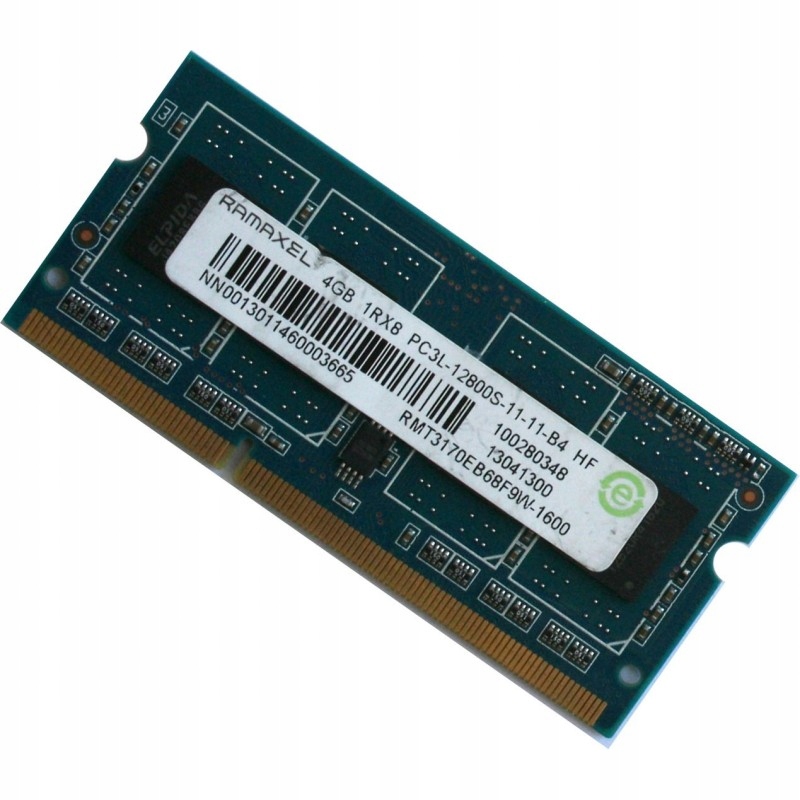 SUPER RAMAXEL 4GB DDR3 SO-DIMM 1600MHz PC12800