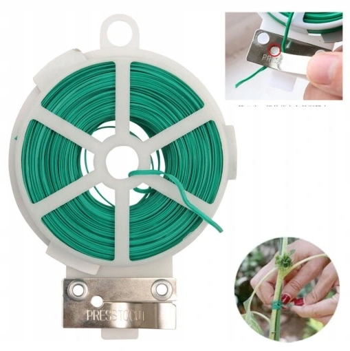 Drut ogrodniczy 50 m z obcinaczem do podwiązywania roślin angarden