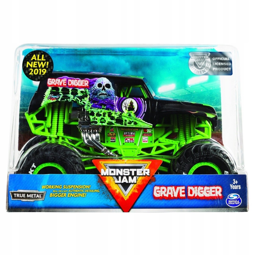 AUTO 1:24 - GRAVE DIGGER MONSTER JAM