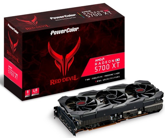 Купить Видеокарта POWERCOLOR Radeon RX 5700 XT: отзывы, фото, характеристики в интерне-магазине Aredi.ru