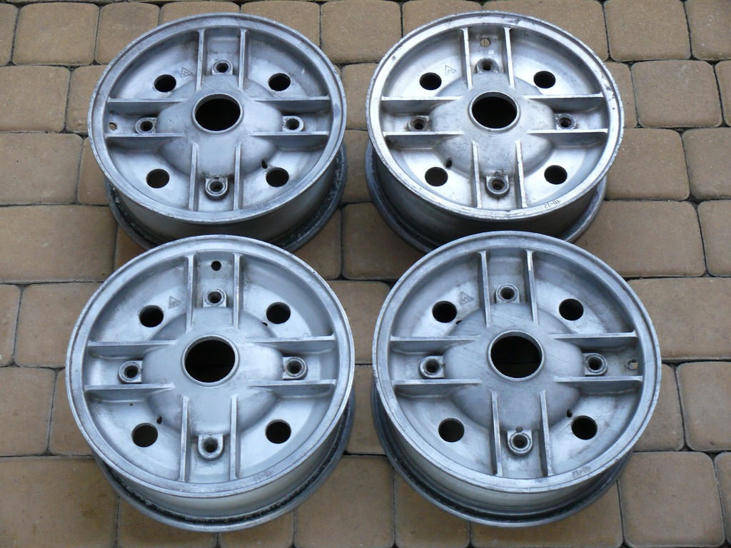Fiat 126p ST - ALUFELGI aluminiowe felgi CYTRYNKI