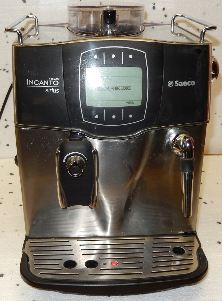 Ekspres Saeco INCANTO sirius SUP021YADR 12946749412 oficjalne