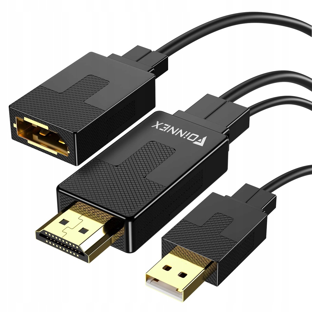 Adapter HDMI na DisplayPort, Konwerter HDMI 12889220192 oficjalne archiwum Allegro