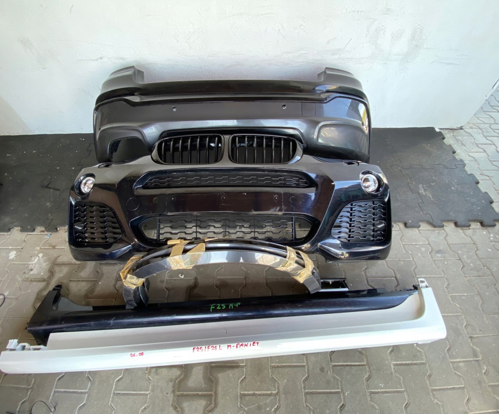 Zderzak przód tył listwa m pakiet Bmw x4 f26 - 14286325809 - oficjalne ...