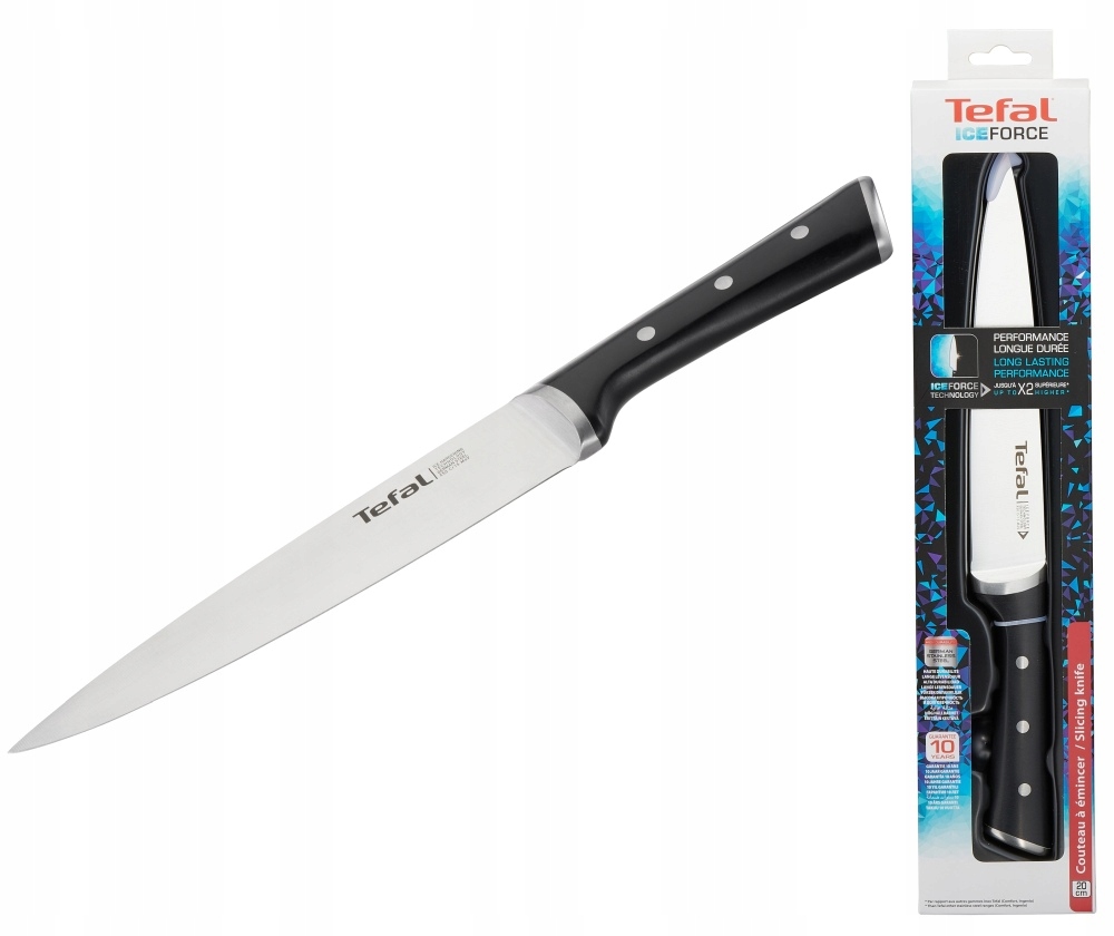 NÓŻ UNIWERSALNY TEFAL 20cm NOŻE ICE FORCE - 10662672782 - oficjalne ...