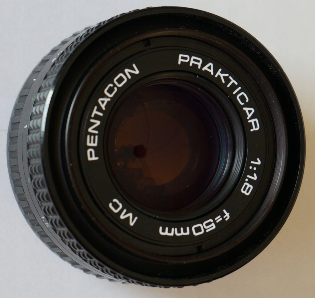 obiektyw PRAKTICAR PENTACON MC 50mm f/1.8