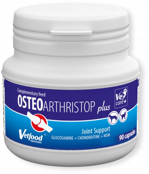 VetFood Osteoarthristop PLUS 90 kap układ ruchu