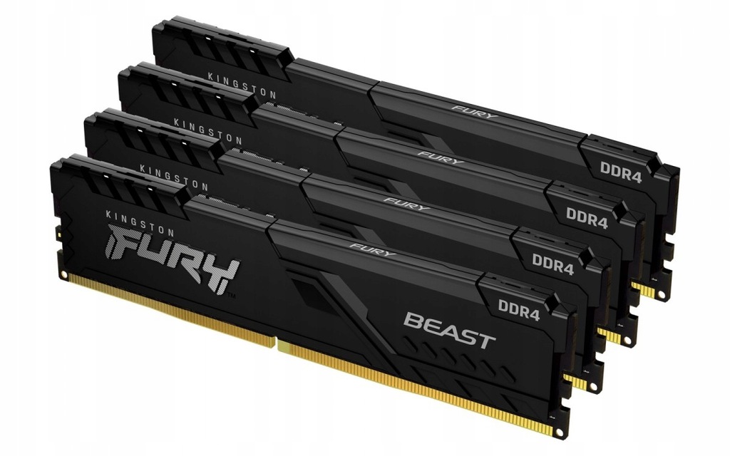 Купить Память DDR4 FURY Beast 128 ГБ (4*32 ГБ)/3600 CL18: отзывы, фото, характеристики в интерне-магазине Aredi.ru