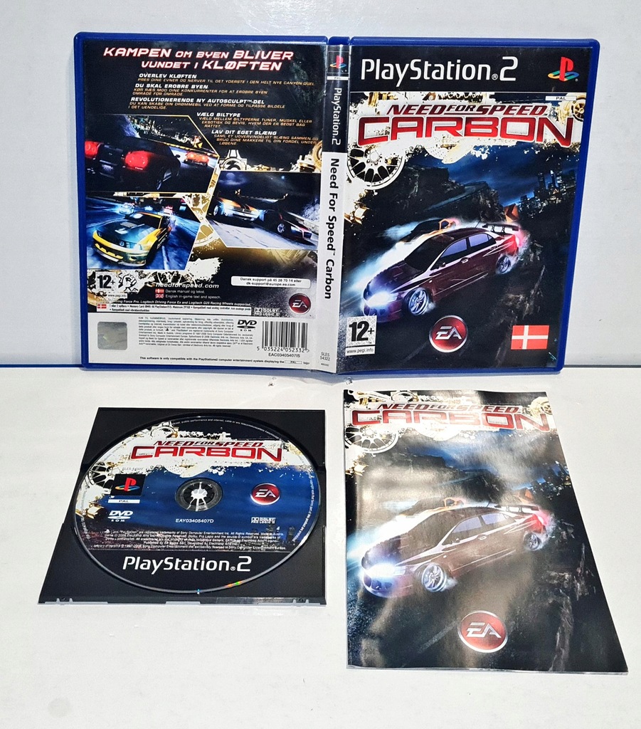 NEED FOR SPEED CARBON PL W GRZE PS2