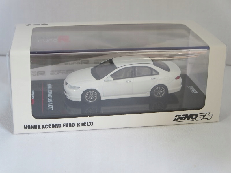 INNO64 ホンダ アコード ユーロR CL7 白 1/64 INNO64 ホンダ アコード ユーロR CL7 白 1/64 - メルカリ