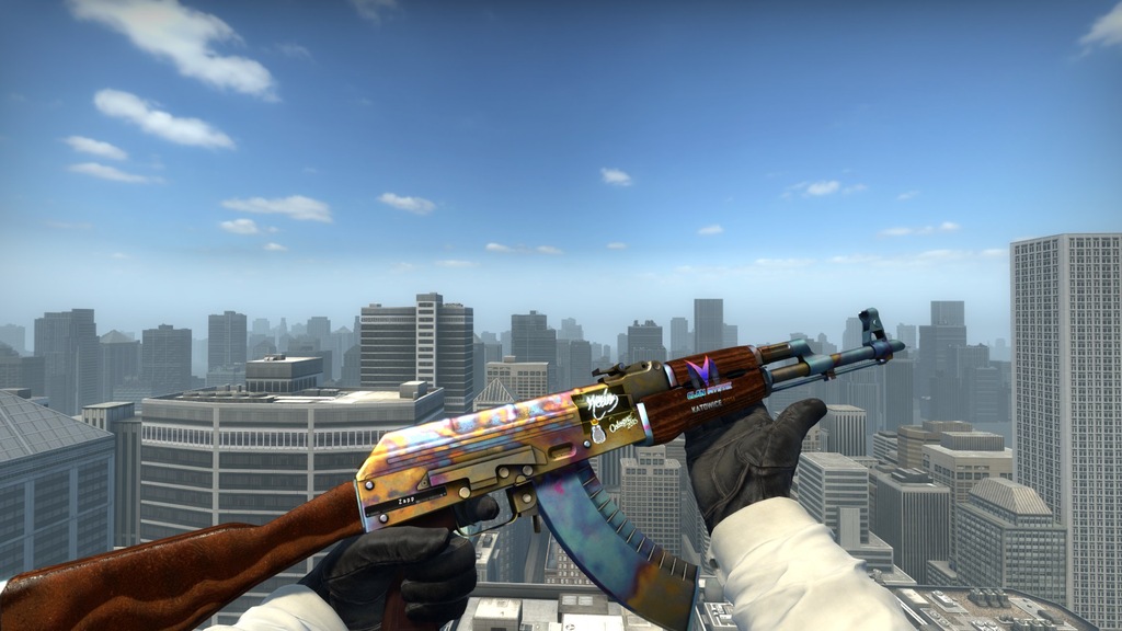 AK-47 Case Hardened (Stal nawęglana) SKIN CSGO