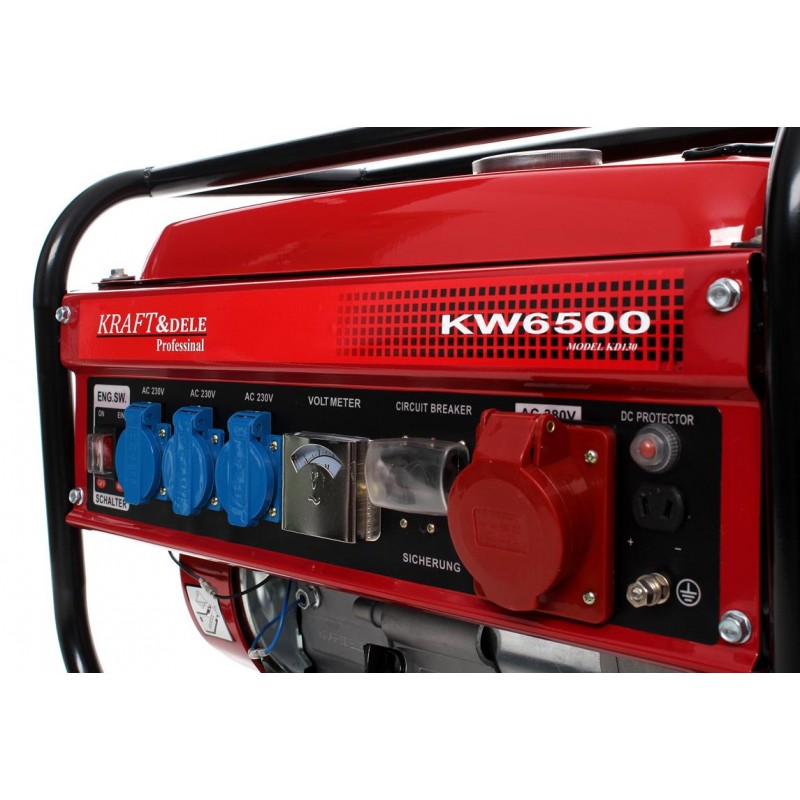 GENERATOR PRĄDOTWÓRCZY AGREGAT 2500W 6,5 KM KD130